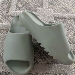 Women's adidas Yeezy Slide Sandals - Mint Green